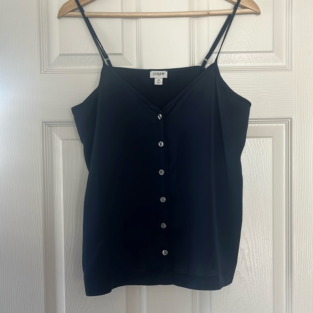 J Crew navy blue tank